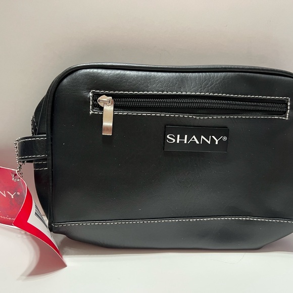 SHANY Black Toiletry Bag with Zipper Pocket - Picture 1 of 5
